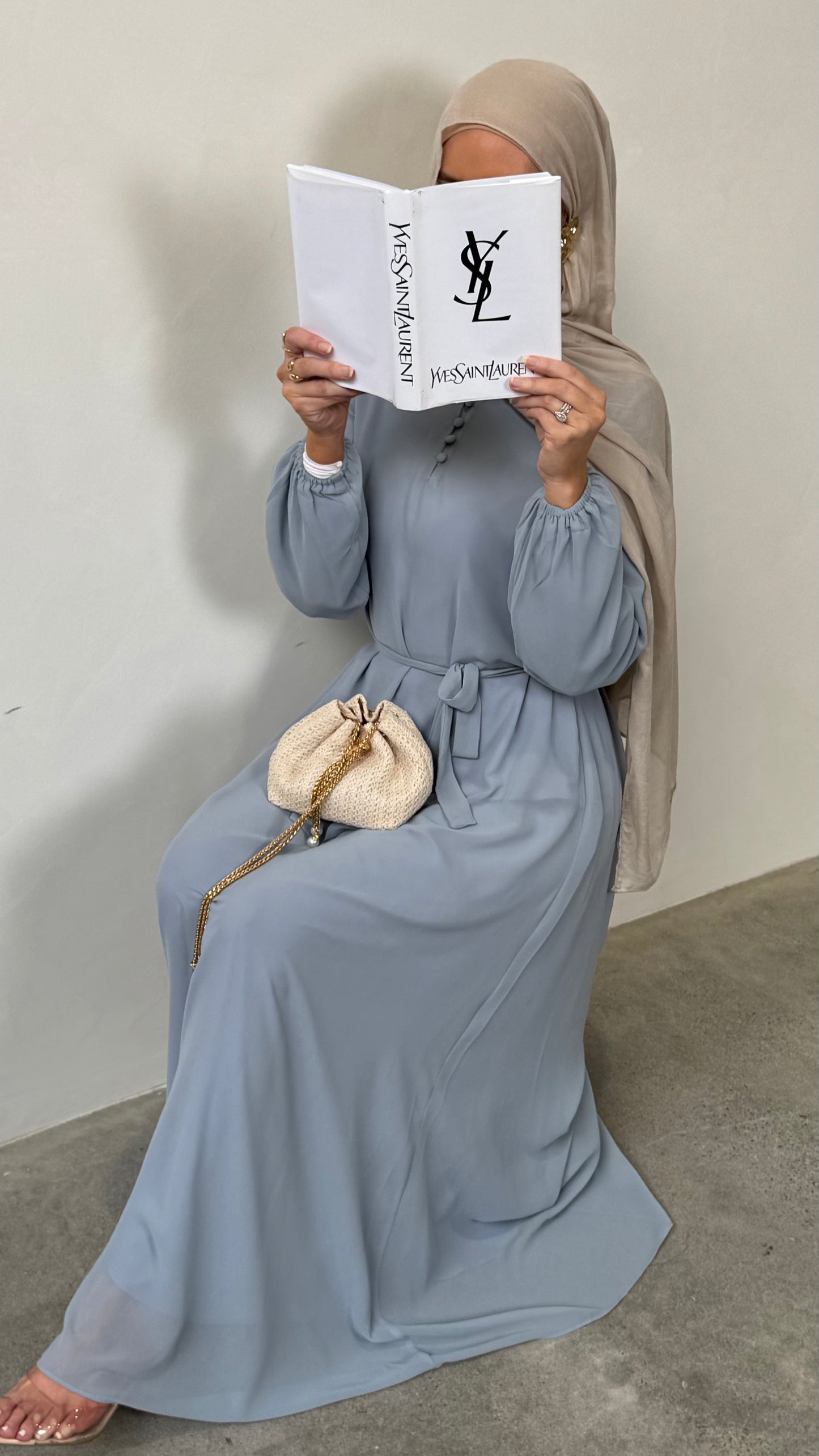'Amara' Maxi Smock Dress