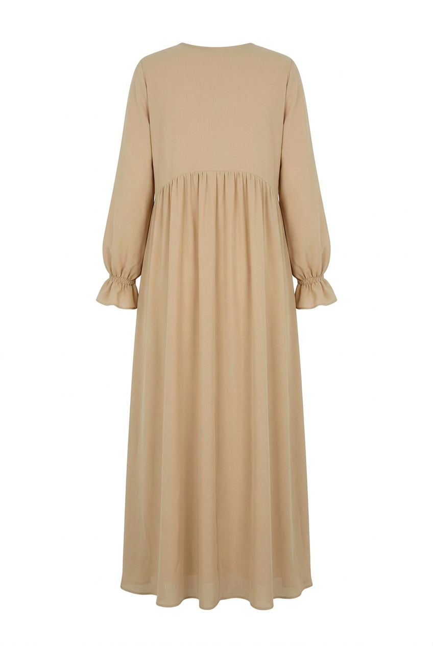 Alaia dress back, white background