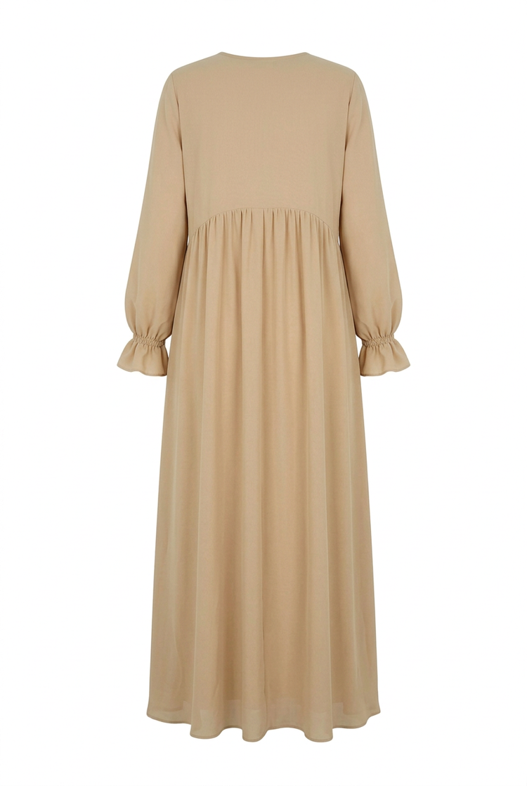 Alaia dress back, white background